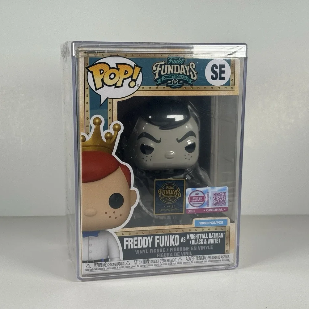 Funko Fundays 2026 SDCC Freddy Funko Batman Who Laughs (Black & White) LE 1000